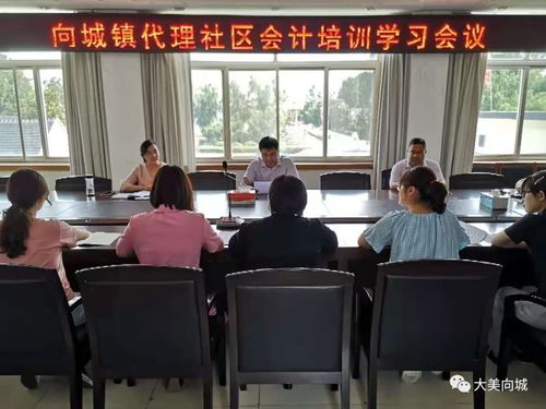 規(guī)范財(cái)務(wù)核算，提升履職能力——向城鎮(zhèn)組織召開社區(qū)代理會計(jì)業(yè)務(wù)培訓(xùn)會